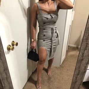 Fashion Nova New plaid dress